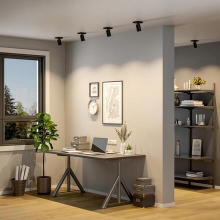 Deko-Light stropní přisazené svítidlo - Can Tilt hranaté, 1x 7,5 W GU10, černá 348246