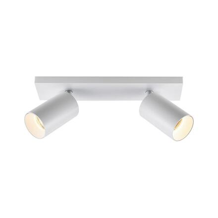 Deko-Light stropní přisazené svítidlo - Can Tilt hranaté, 2x 7,5 W GU10, bílá 348247