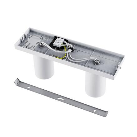 Deko-Light stropní přisazené svítidlo - Can Tilt hranaté, 2x 7,5 W GU10, bílá 348247
