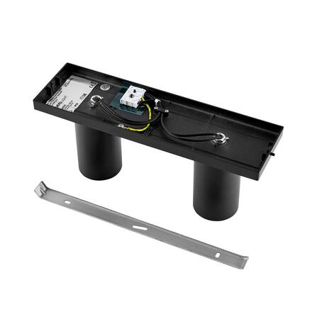 Deko-Light stropní přisazené svítidlo - Can Tilt hranaté, 2x 7,5 W GU10, černá 348248