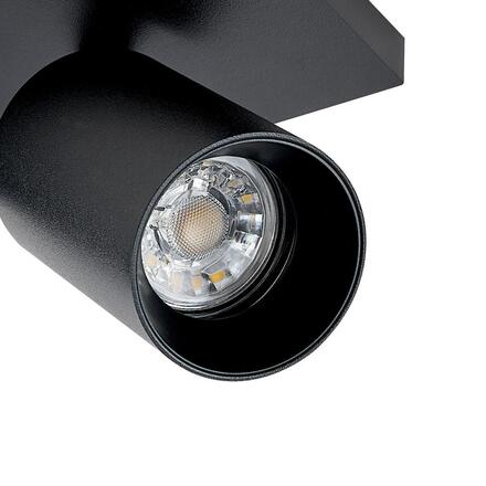 Deko-Light stropní přisazené svítidlo - Can Tilt hranaté, 3x 7,5 W GU10, černá 348250