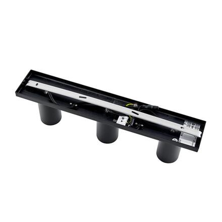 Deko-Light stropní přisazené svítidlo - Can Tilt hranaté, 3x 7,5 W GU10, černá 348250