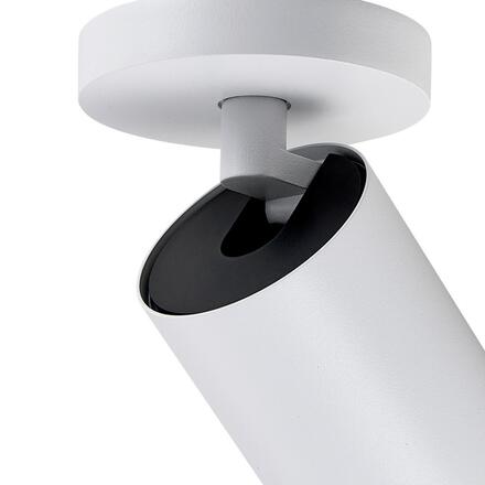 Deko-Light stropní přisazené svítidlo - Can Tilt kulaté, 1x 7,5 W GU10, bílá 348251