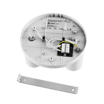 Deko-Light stropní přisazené svítidlo - Can Tilt kulaté, 2x 7,5 W GU10, bílá 348253