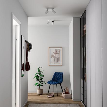 Deko-Light stropní přisazené svítidlo - Can Tilt kulaté, 2x 7,5 W GU10, bílá 348253