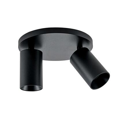 Deko-Light stropní přisazené svítidlo - Can Tilt kulaté, 2x 7,5 W GU10, černá 348254