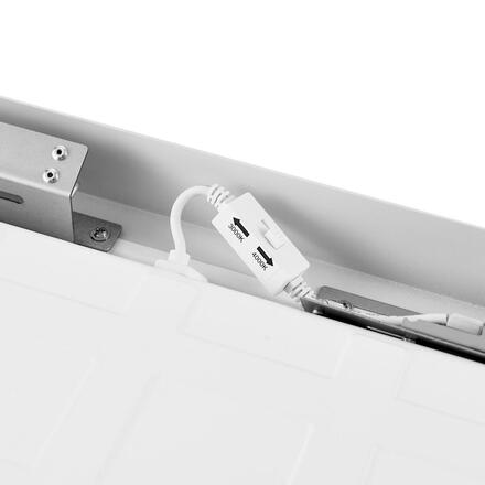 Deko-Light stropní přisazené svítidlo - Pro Office Sano 1225, 34W, DALI, 3000/4000K, bílá 348262