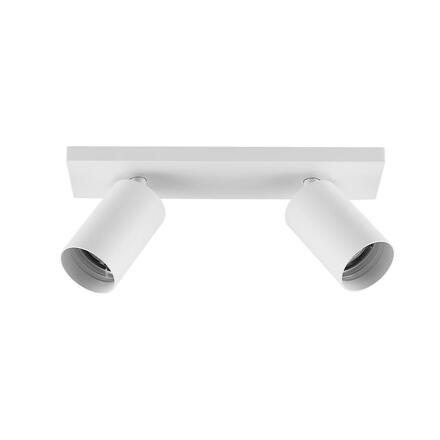 Deko-Light stropní přisazené svítidlo - Can Tilt hranatá základna, 2x 7,5 W GU10, bílá 348266
