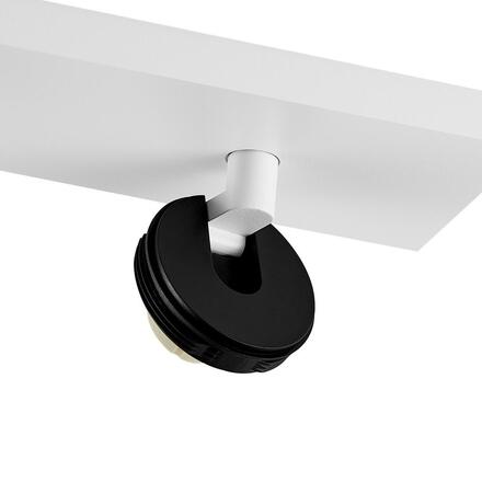 Deko-Light stropní přisazené svítidlo - Can Tilt hranatá základna, 2x 7,5 W GU10, bílá 348266