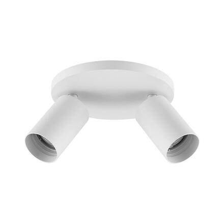 Deko-Light stropní přisazené svítidlo - Can Tilt kulaté základna, 2x 7,5 W GU10, bílá 348272