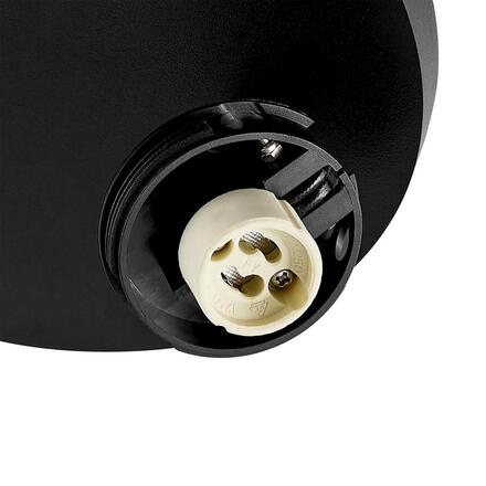 Deko-Light stropní přisazené svítidlo - Can Tilt kulaté základna, 2x 7,5 W GU10, černá 348273