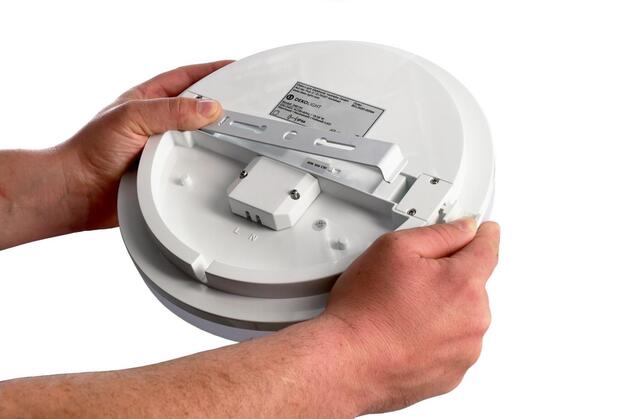 Deko-Light stropní a nástěnné přisazené svítidlo - Altais 2 kulaté, 18 W, 2700/3000/4000 K, bílá 348277