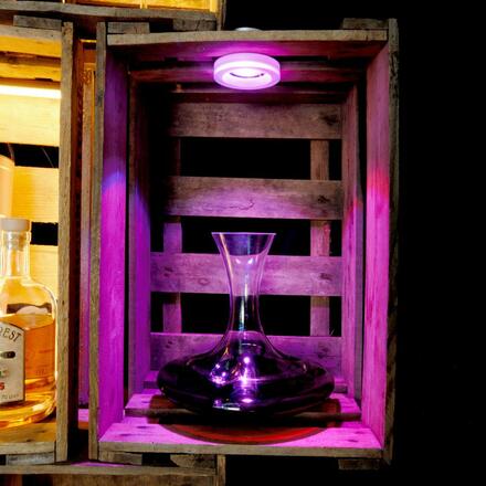 Light Impressions Deko-Light stropní vestavné svítidlo COB 68 akryl 24V DC 8,00 W 230 lm 78 mm stříbrná 565197