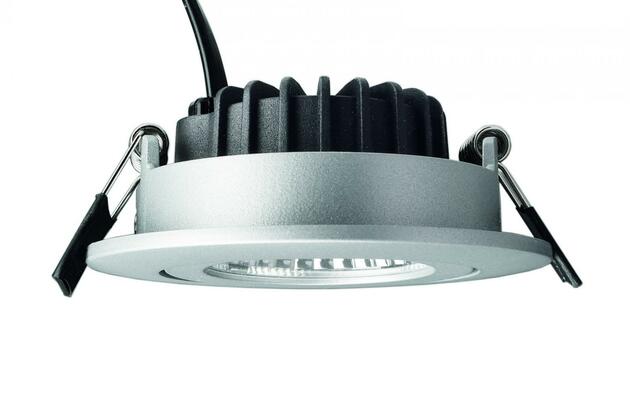 Deko-Light stropní vestavné svítidlo, Dione, 8,5 W, DIM, 2700 K, 220-240V 750 lm stříbrná 565376