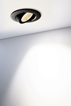Deko-Light stropní vestavné svítidlo, Dione, 8,5 W, DTW, 1800-3000 K, černá, 220-240V 480lm 565382