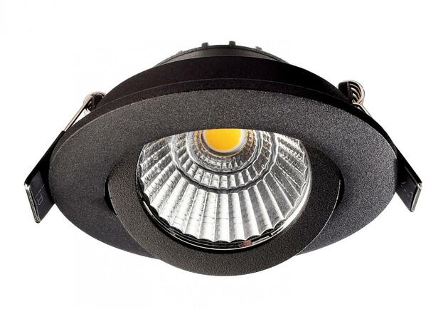 Deko-Light stropní vestavné svítidlo, Dione, 8,5 W, DTW, 1800-3000 K, černá, 220-240V 480lm 565382