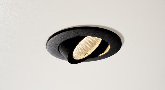 Deko-Light stropní vestavné svítidlo, Dione, 8,5 W, DTW, 1800-3000 K, černá, 220-240V 480lm 565382