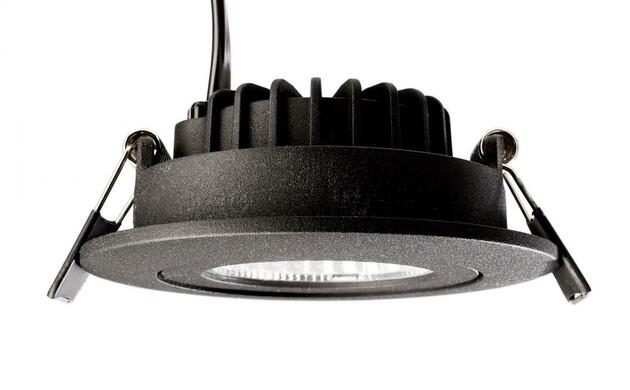 Deko-Light stropní vestavné svítidlo, Dione IP, 8,5 W, DIM, 3000 K, 220-240V 800 lm černá 565395