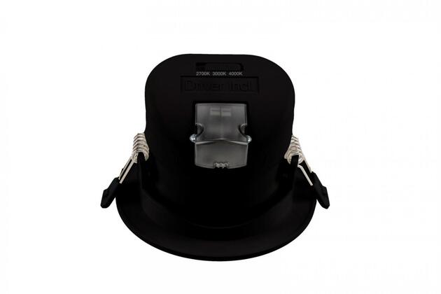 Deko-Light vestavné bodové svítidlo - Surtur Tilt 83, 9 W, DIM, 2700/3000/4000 K, černá 565458