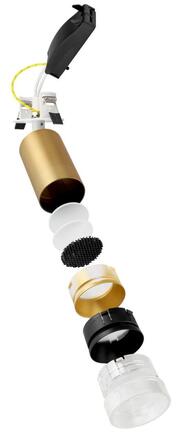 Deko-Light vestavné bodové svítidlo - Can Tilt kulaté, 1x 7,5 W GU10, bílá 565755