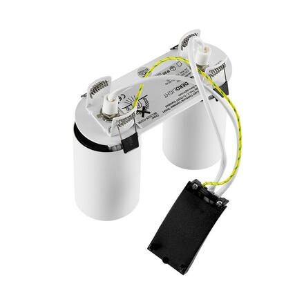 Deko-Light vestavné bodové svítidlo - Can Tilt kulaté, 2x 7,5 W GU10, bílá 565757