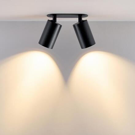 Deko-Light vestavné bodové svítidlo - Can Tilt kulaté, 2x 7,5 W GU10, černá 565758