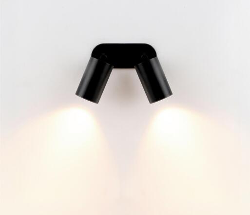 Deko-Light vestavné bodové svítidlo - Can Tilt kulaté, 2x 7,5 W GU10, černá 565758