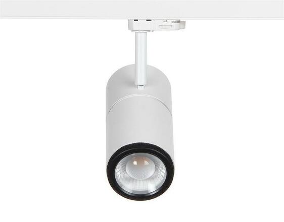 Deko-Light kolejnicový systém 3-fázový 230V Pleione Focus II 220-240V AC/50-60Hz 35,00 W 4000 K bílá 195 mm  707068