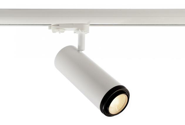 Deko-Light kolejnicový systém 3-fázový 230V Pleione Focus I 100-277V AC/50-60Hz 15,00 W 3000 K bílá 181 mm  707069