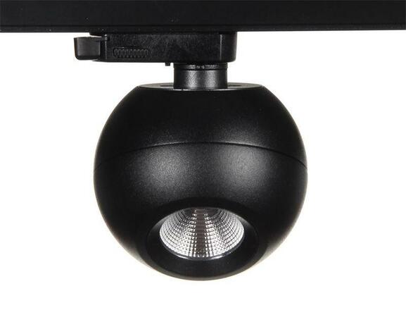 VÝPRODEJ VZORKU Deko-Light kolejnicový systém 3-fázový 230V Bellatrix 220-240V AC/50-60Hz 10,80 W 3000 K černá  707078