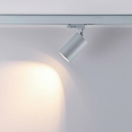 Deko-Light kolejnicový systém 3-fázový 230V Can 220-240V AC/50-60Hz GU10 1x max. 7,50 W stříbrná 134  707080