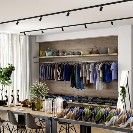 Deko-Light kolejnicový systém 3-fázový 230V Can 220-240V AC/50-60Hz GU10 1x max. 7,50 W černá 134  707081