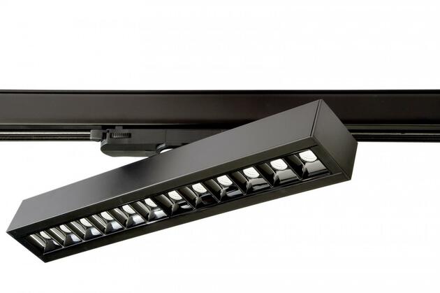 Deko-Light kolejnicový systém 3-fázový 230V Alnitak 25-34W, 3000K 220-240V AC/50-60Hz 34,00 W 3000 K černá 336 mm 707114