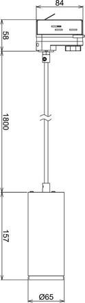 Deko-Light kolejnicový systém 3-fázový 230V Lucea 10 bílá 220-240V AC/50-60Hz 10,00 W 3000/4000 K bílá RAL 9016 707124