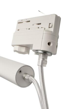Deko-Light kolejnicový systém 3-fázový 230V Slim, 5 W, 3000 K, bílá 200-240V AC/50-60Hz 5,00 W 3000 K bílá RAL 9016 707133