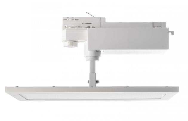 Deko-Light kolejnicový systém 3-fázový 230V Panel Track Light, 20 W, 3000 K, bílá 110-240V AC/50-60Hz 20,00 W 3000 K bílá RAL 9016 300 mm 707134