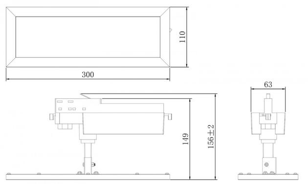 Deko-Light kolejnicový systém 3-fázový 230V Panel Track Light, 20 W, 3000 K, bílá 110-240V AC/50-60Hz 20,00 W 3000 K bílá RAL 9016 300 mm 707134