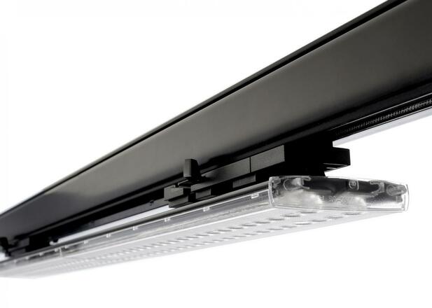 Deko-Light 3-fázové svítidlo, lineární Pro, Tilt, 20 W, 4000K, 220-240V 20W dopravní černá RAL 9017 600 mm 707142