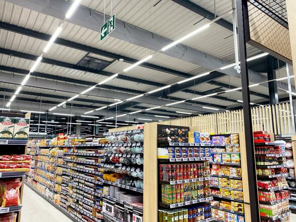 Deko-Light 3-fázové svítidlo, lineární Pro, Tilt, 50 W, 4000K, 220-240V 50W bílá RAL 9016 1493 mm 707143