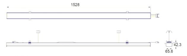 Deko-Light modulový systém - Sanotrunk Universal 120 st., 75 W, On/Off, 4000 K, bílá 707228