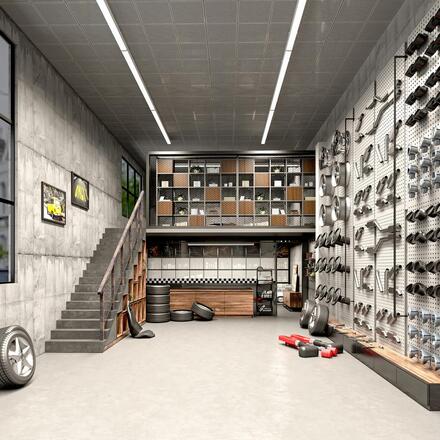 Deko-Light modulový systém - Sanotrunk Universal 120 st., 75 W, On/Off, 4000 K, bílá 707228