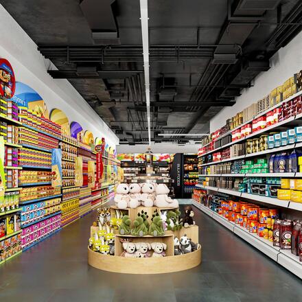 Deko-Light modulový systém - Sanotrunk Universal 90 st., 70 W, DALI, 4000 K, bílá 707230