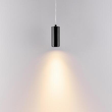 Deko-Light 3-fázové závěsné svítidlo - Lucea 10 CCT, 11 W, DALI, 3000/4000 K, černá 707235