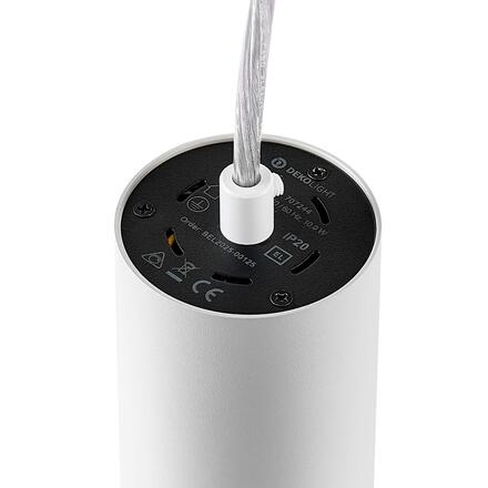 Deko-Light 3-fázové závěsné svítidlo - Lucea 10, 10 W, DALI, 2700 K, bílá 707244