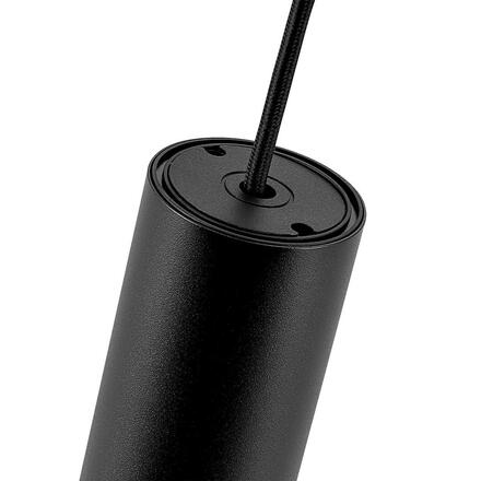 Deko-Light 3-fázové závěsné svítidlo - Can 150, 1x max. 7,5 W, GU10, černá 707252