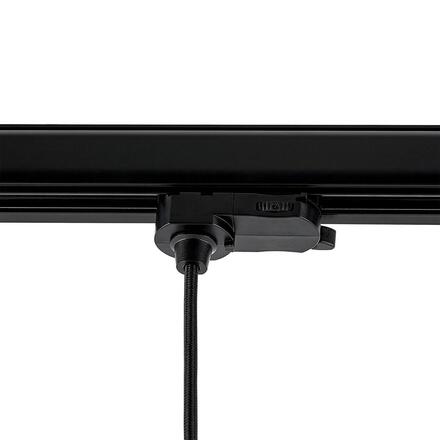 Deko-Light 3-fázové závěsné svítidlo - Can 150, 1x max. 7,5 W, GU10, černá 707252