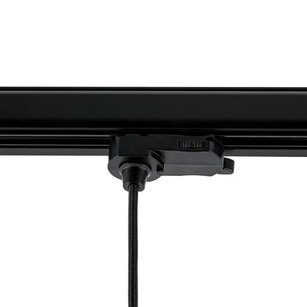 Deko-Light 3-fázové závěsné svítidlo - Can 350, 1x max. 7,5 W, GU10, černá 707256