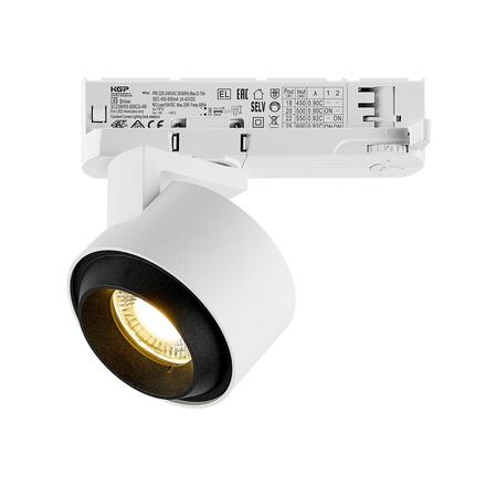 Deko-Light 3-fázové bodové svítidlo Ceres 90, 19 W, 3000 K, bílá 707284