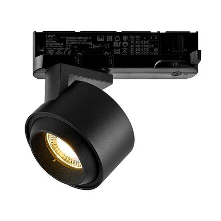 Deko-Light 3-fázové bodové svítidlo Ceres 90, 19 W, 3000 K, černá 707285