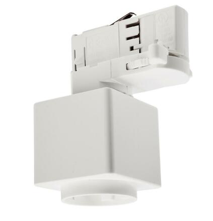 Deko-Light kolejnicový systém 3-fázový 230V D Line adaptér se zásuvkou 220-240V AC/50-60Hz bílá RAL 9016 58,5  710024